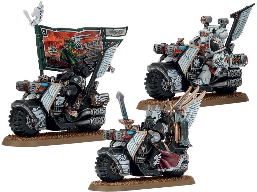 DV10267 CITADEL WARHAMMER 40,000 RAVENWING COMMAND SQUAD REF 44-21