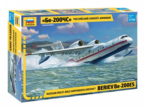 Российский самолет-амфибия Бе-200 1:144 Звезда 7034 Z7034 - фото 113085
