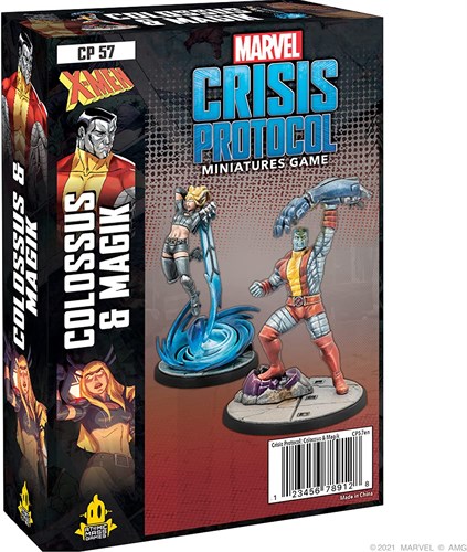 MARVEL CRISIS PROTOCOL COLOSSUS & MAGIK CHARACTER PACK EN CP57 - фото 146476