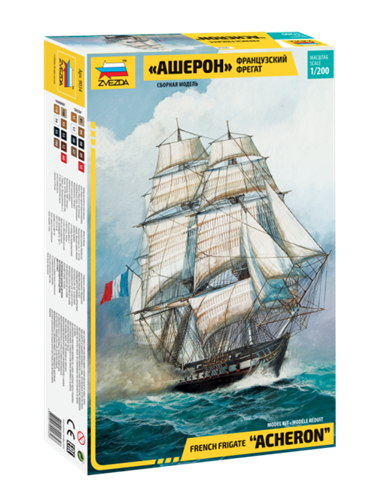 Французский фрегат Ашерон Звезда 9034 Z9034
