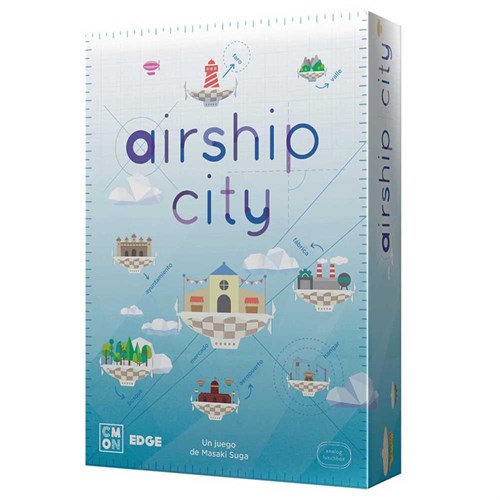 Airship City Настольная игра EN ASC001 - фото 154725