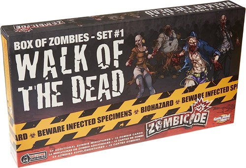 Zombicide: Walk of the Dead - Box of Zombies set 1 Настольная игра EN GUG0013 - фото 154985