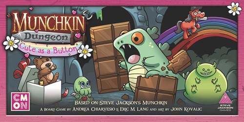 Munchkin Dungeon: Cute as a Button Настольная игра EN MKD005 - фото 155095
