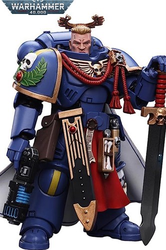 Фигура подвижная JoyToy Ultramarines 
Primaris Captain with Power Sword and Plasma Pistol 1/18 Warhammer 40000 6973130376441 - фото 159556