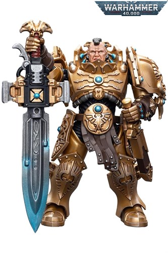 Фигура подвижная JoyToy Adeptus Custodes Custodian Guard with Sentinel Blade Warhammer 40000 6973130377837