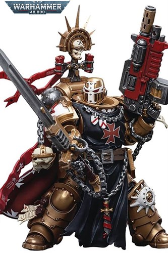 Фигура подвижная JoyToy Black Templars High Marshal Helbrecht 1/18 Warhammer 40000 6973130376540 - фото 164983