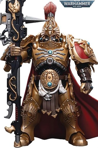 Фигура подвижная JoyToy Adeptus Custodes Shield Captain with Guardian Spear Warhammer 40000 6973130379251
