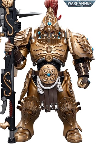 Фигура подвижная JoyToy Adeptus Custodes Custodian Guard with Guardian Spear Warhammer 40000 6973130377806