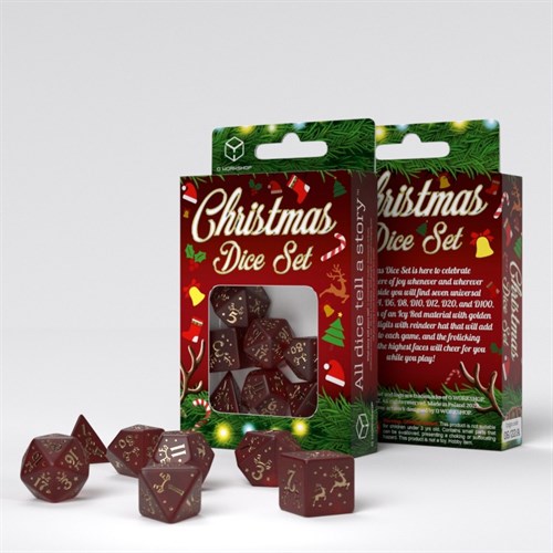 Christmas Dice Set SXMS05