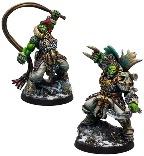 Orc Officers (Northern Tribes) Warcrow WW01002-0008