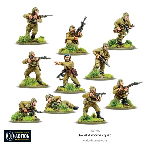 Bolt Action Soviet Airborne Squad 402214009 - фото 183411