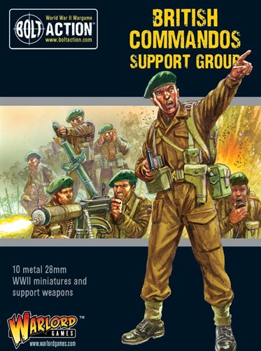 Bolt Action Commandos Support Group (HQ, Mortar & MMG) 402211102 - фото 183546