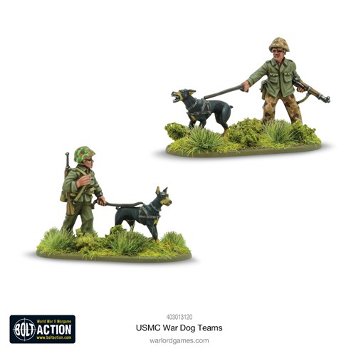 Bolt Action US Marine Corps War Dog Teams 403013120 - фото 184541