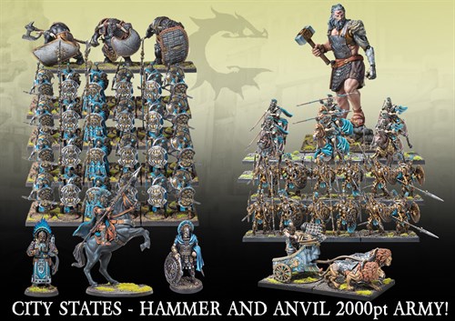 Conquest City States Hammer and Anvil 2000pt Army PBW6093