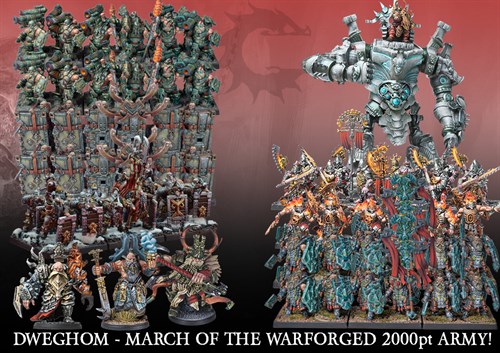 Conquest Dweghom March of the Warfoged 2000pt Army PBW6090