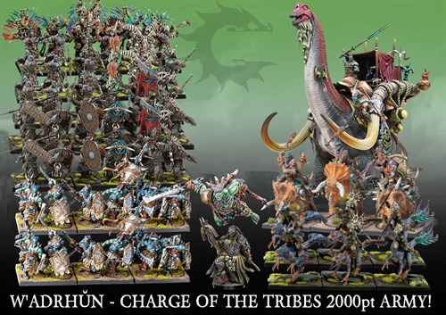 Conquest W’adrhŭn Charge of the Tribes 2000pt Army PBW6092 - фото 185543