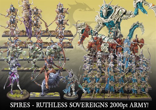 Conquest Spires Ruthless Sovereigns 2000 pt Army PBW6089