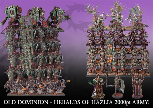 Conquest Old Dominion Heralds of Hazlia 2000pt Army PBW6094