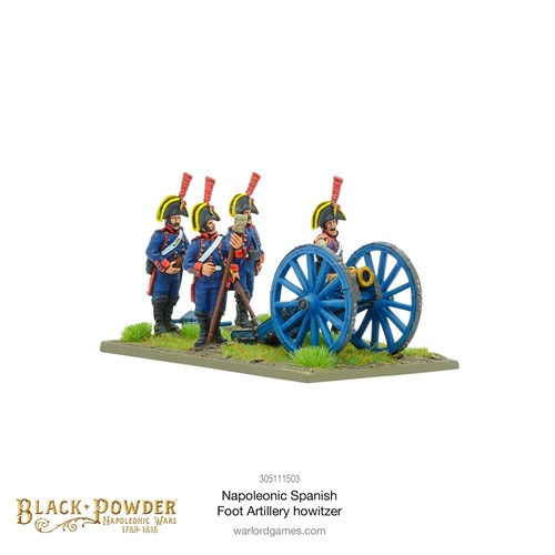 Black Powder Napoleonic Spanish Foot Artillery Howitzer 305111503