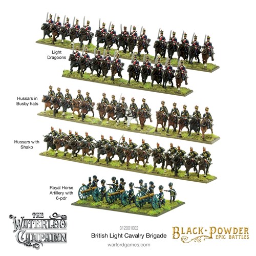 BP Epic Battles: Waterloo - British Light Cavalry Brigade 312001002 - фото 190388