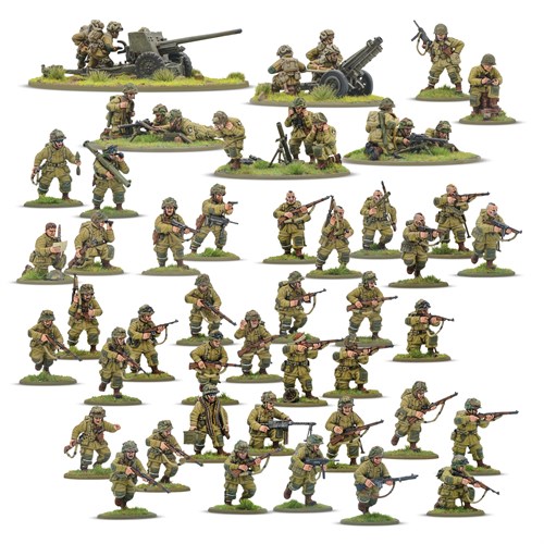 Bolt Action Currahee! US Airborne (D-Day) Starter Army 402613102