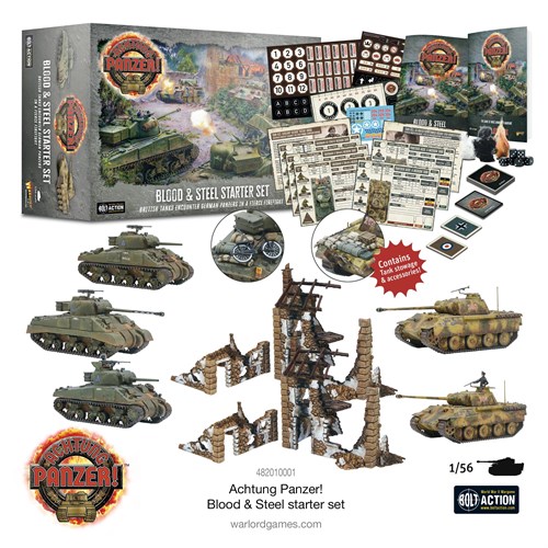 Bolt Action Achtung Panzer! Blood & Steel Starter Set (English) 482010001