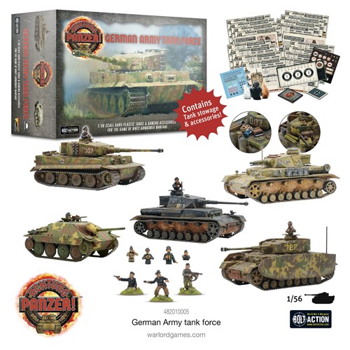 Bolt Action Achtung Panzer! German Army Tank Force 482010005