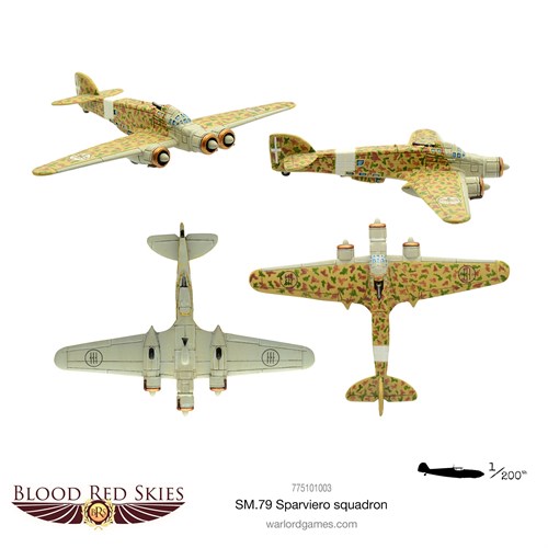 Blood Red Skies: SM.79 Sparviero Squadron 775101003