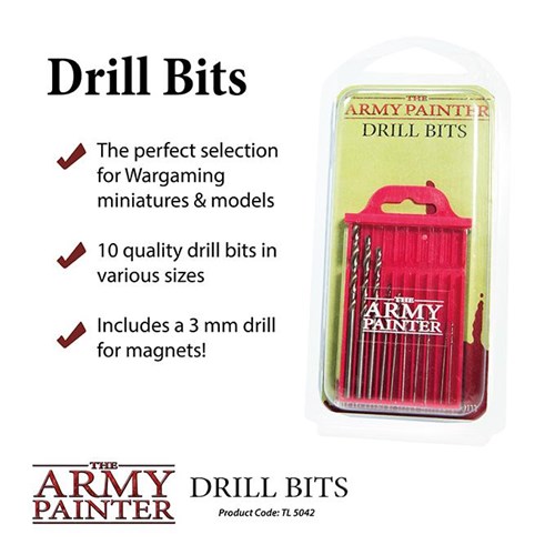 Сверла для модельной дрели Drill Bits The Army Painter TL5042 TL5042