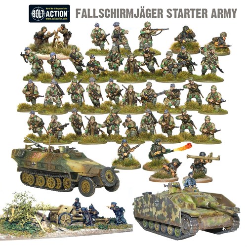 Bolt Action Fallschirmjager Starter Army WGB-START-11