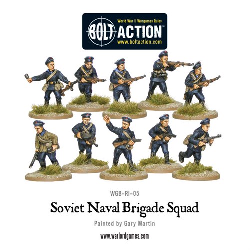 Bolt Action Soviet Naval Brigade Squad WGB-RI-05