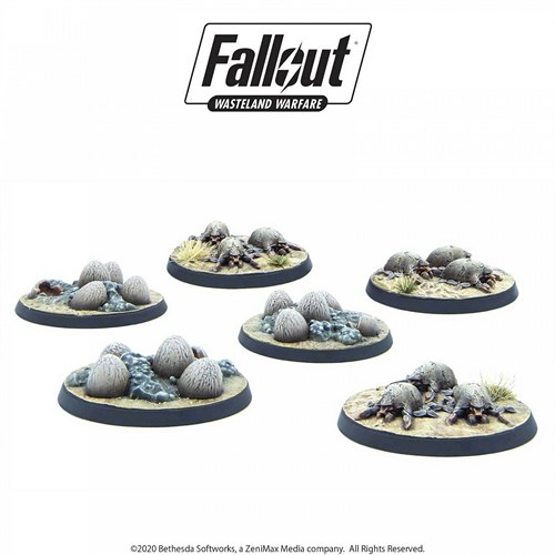 Fallout: Wasteland Warfare - Creatures: Mirelurk Hatchlings + Eggs MUH052007
