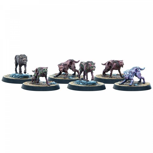 Fallout: Wasteland Warfare - Creatures: Mongrel Scavenging Pack MUH052228