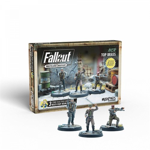 Fallout: Wasteland Warfare - NCR: Top Brass MUH052147 - фото 196061
