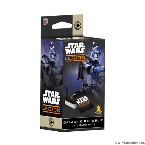 Star Wars Legion Galactic Republic Unit Card Pack En SWQ07
