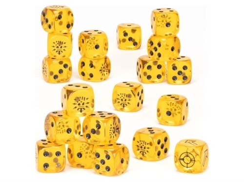 Imperial Fists Dice (2025) Warhammer 40000 55-64