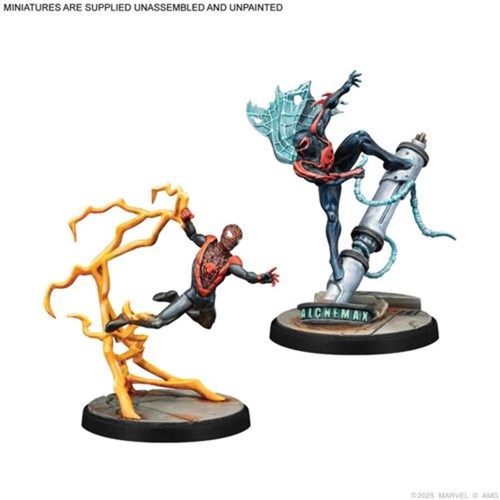 MARVEL CRISIS PROTOCOL PROWLER, SPIDER-MAN 2099 & ULTIMATE SPIDER-MAN EN CP169