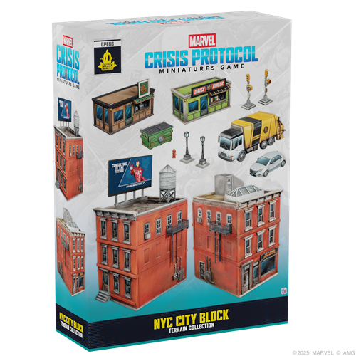 Marvel: Crisis Protocol - Nyc City Block Terrain Collection CPE06