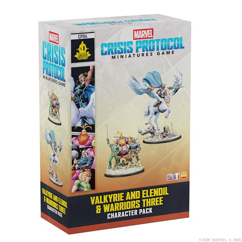 Marvel: Crisis Protocol - Valkyrie On Elendil & Warriors Three En CP94