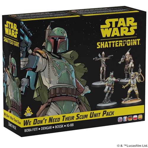 Star Wars Shatterpoint We Don’T Need Their Scum Unit Pack Ml SWP25