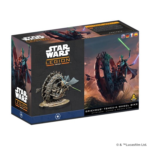 Star Wars: Legion General Grievous' Tsmeu-6 Wheel Bike En SWQ31