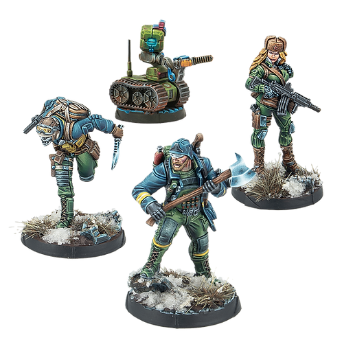 Набор миниатюр поддержки Corvus Belli Infinity Ariadna Support Pack, 281141-1204 281141-1204