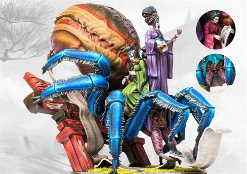 Conquest Yoroni: Jorogumo Geisha (pronounced your-oh-goo-moe) PBYR403