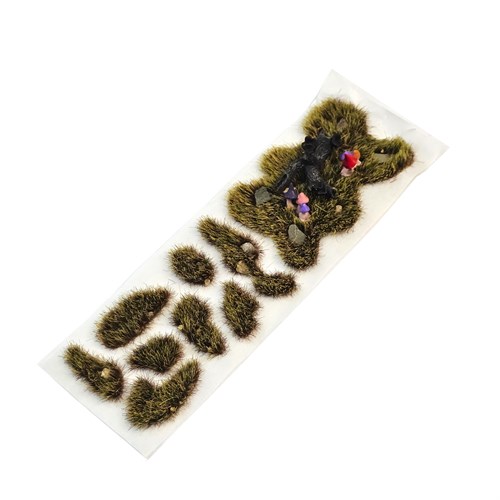 Модельная трава для диорам осенняя с деревом и грибами SC1008924