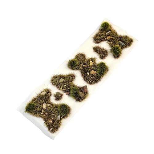 Модельная трава для диорам осенняя 6 островков SC1008926