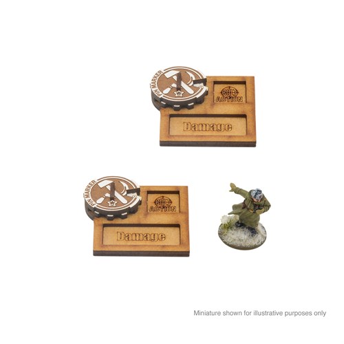 Bolt Action MDF Vehicle Pin Markers - Soviet Union 408800017 - фото 201726