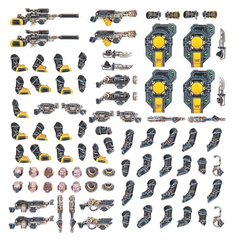 Enforcer Weapons & Upgrades Warhammer Necromunda 301-58