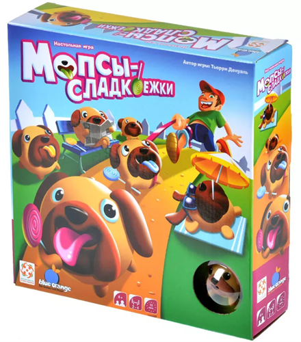 Мопсы-сладкоежки Настольная игра LS163 - фото 202011