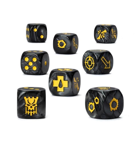 Bastions of Law Gang Dice Set Warhammer Necromunda 301-51