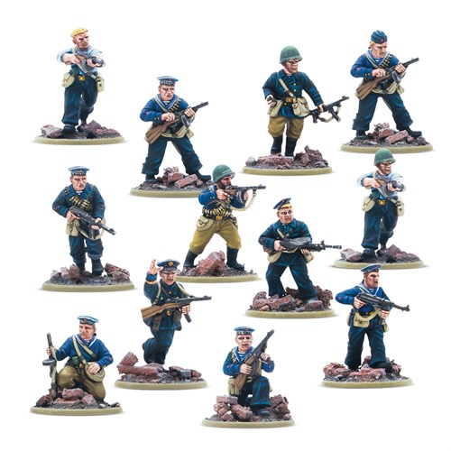 Bolt Action Soviet Naval Brigade Veteran Squad 403214008